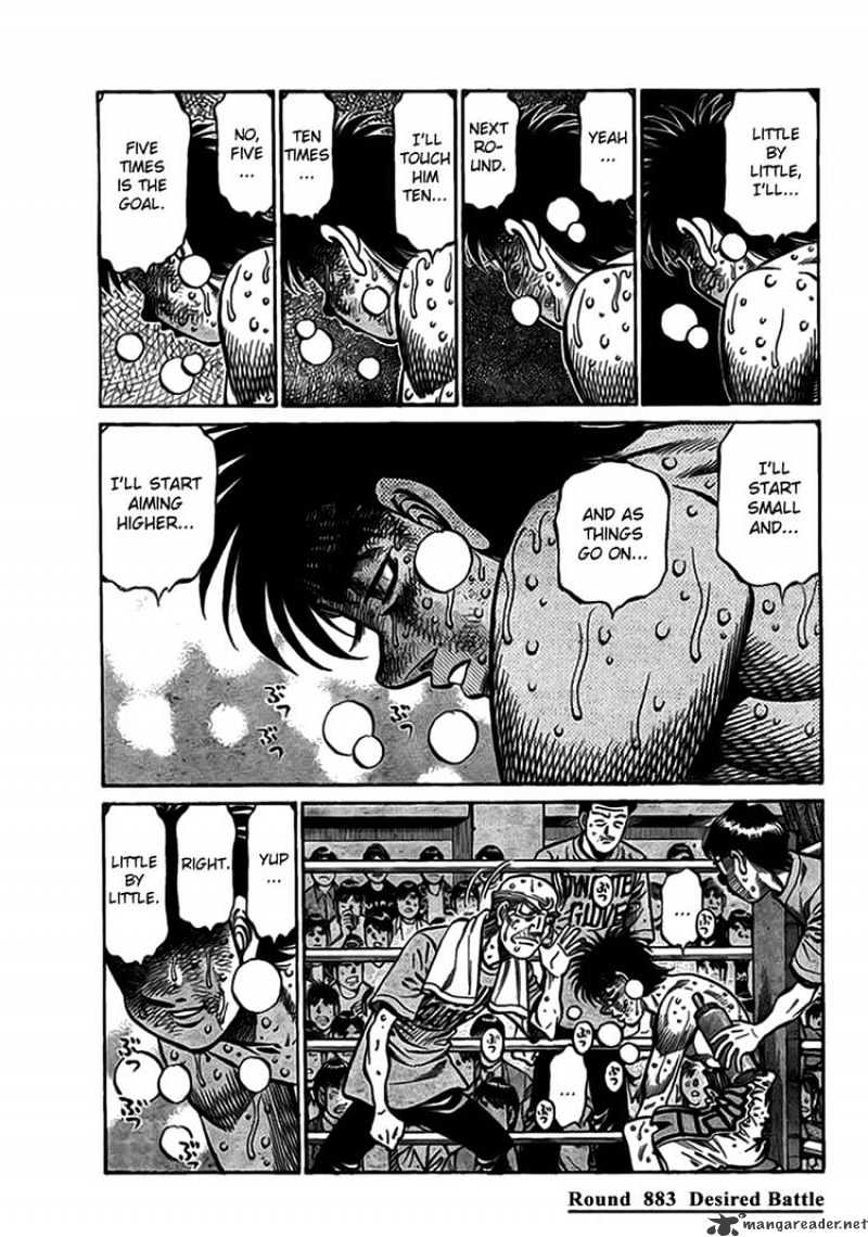 Hajime no Ippo: Fighting Spirit, Chapter 883 image 01